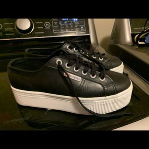 Superga platform shoes